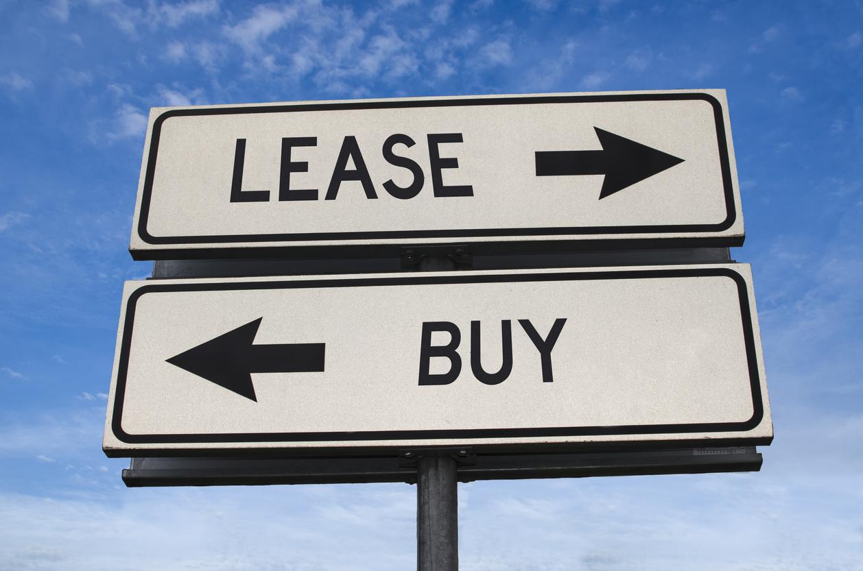 Buy vs Lease on signage